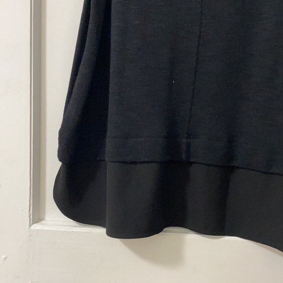 J.Crew | Drapey Black Silky Hem Tank Top  Small - Picture 7 of 7